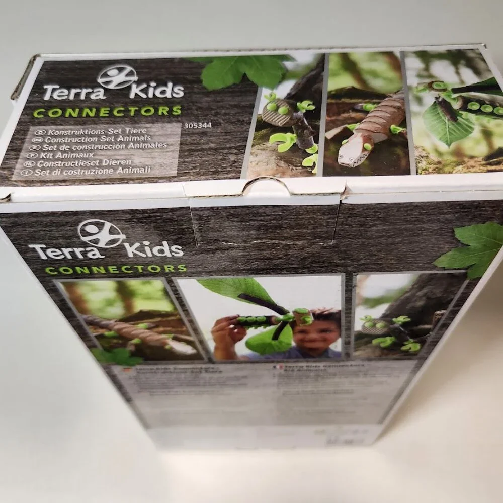 HABA Terra Kids Connectors Backyard Nature Craft Kit STEM ENGINEERING EASTER BAS